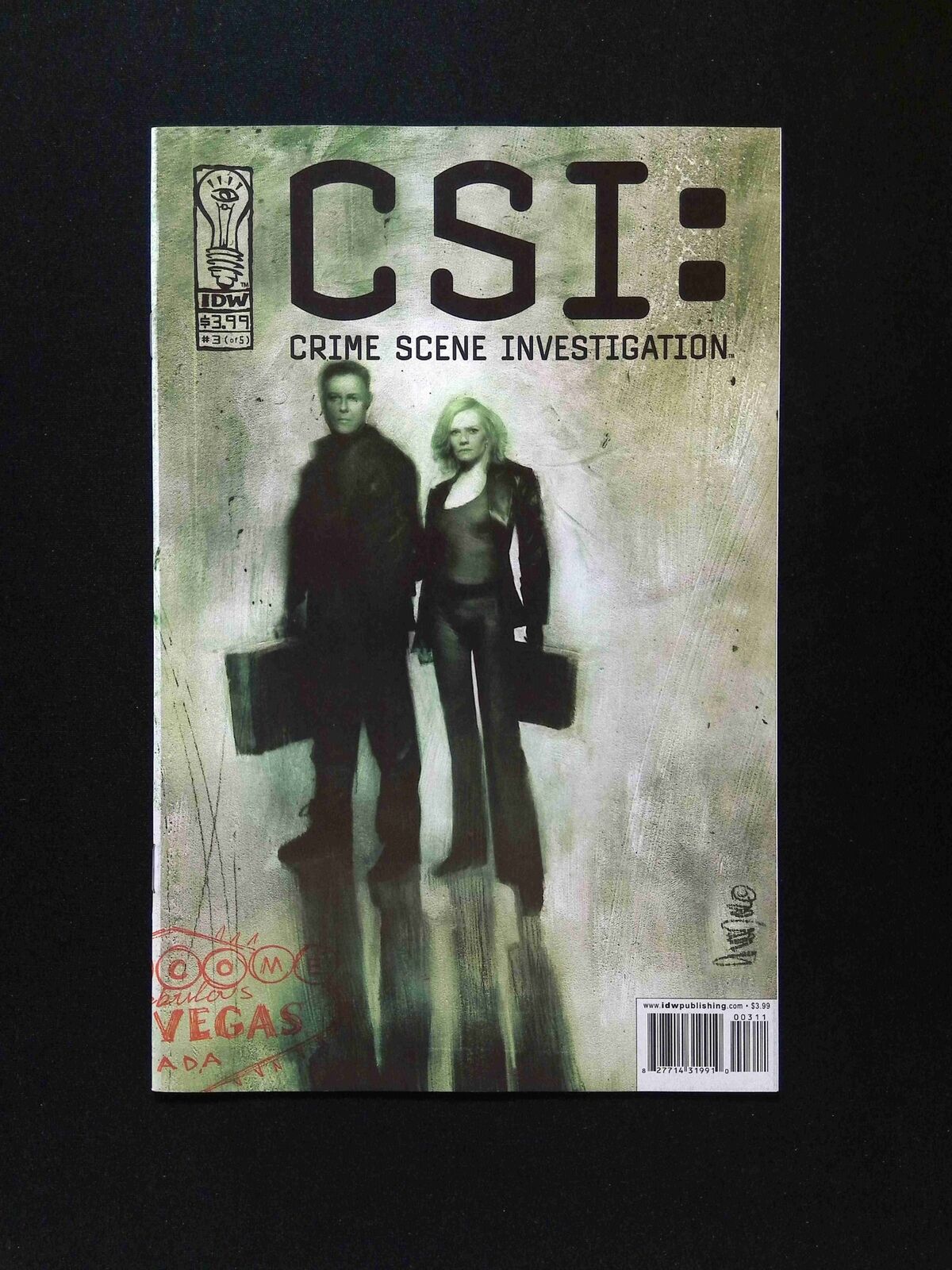 CSI Crime Scene Investigation #3 IDW Comics 2003 VF/NM