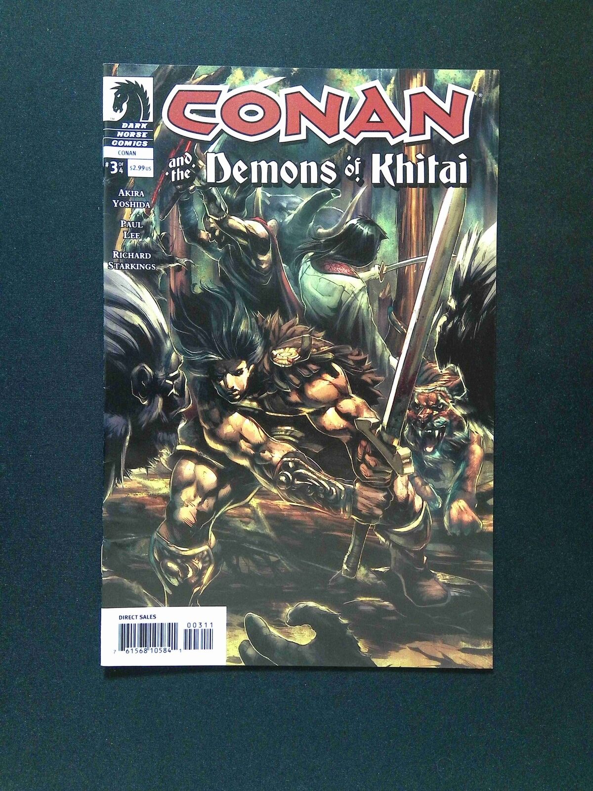 Conan and the Demons of Khitai #3 DARK HORSE Comics 2005 VF+