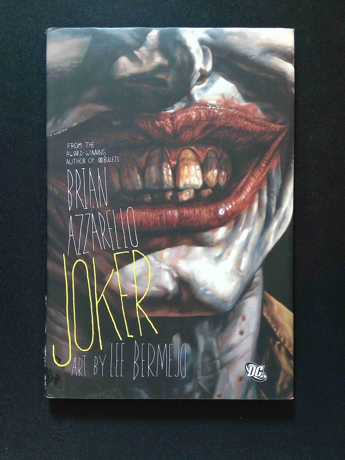 Joker HC by Brian Azzarello #1-1ST DC Comics 2008 VF+