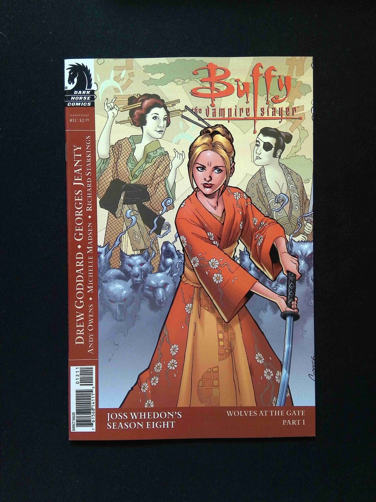 Buffy The Vampire Slayer #12B (SEASON 8) DARK HORSE 2008 NM JEANTY VARIANT