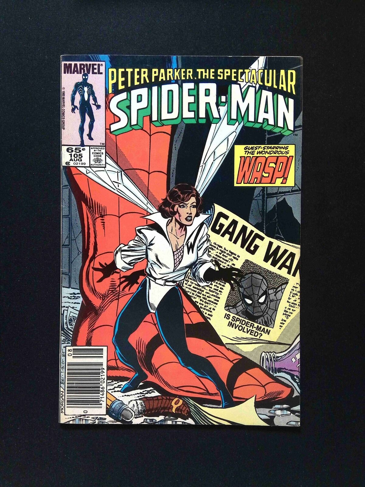 Spectacular Spider-Man #105 MARVEL Comics 1985 FN/VF NEWSSTAND