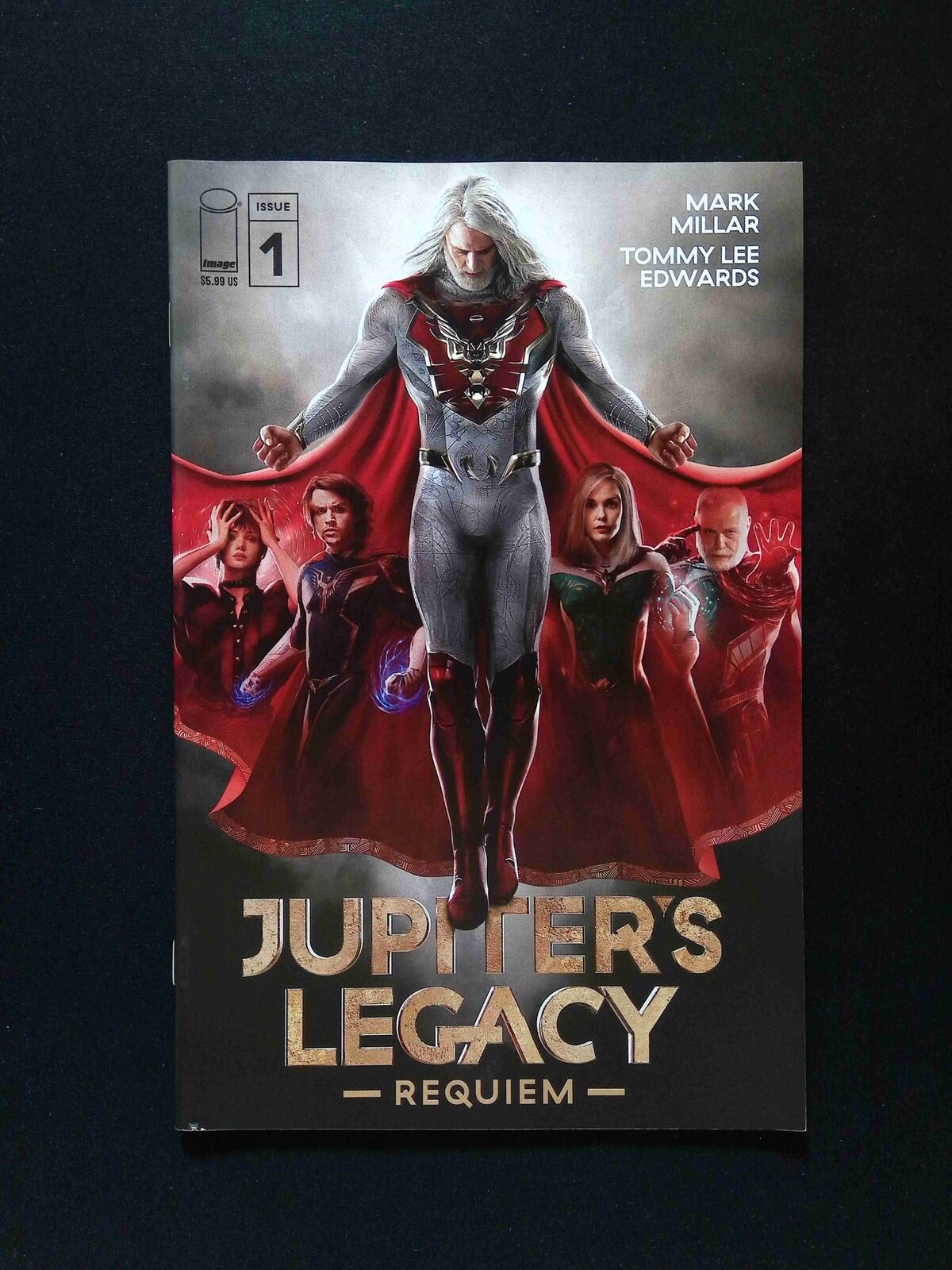 Jupiter's Legacy #1E IMAGE Comics 2021 VF+ Bosslogic Variant
