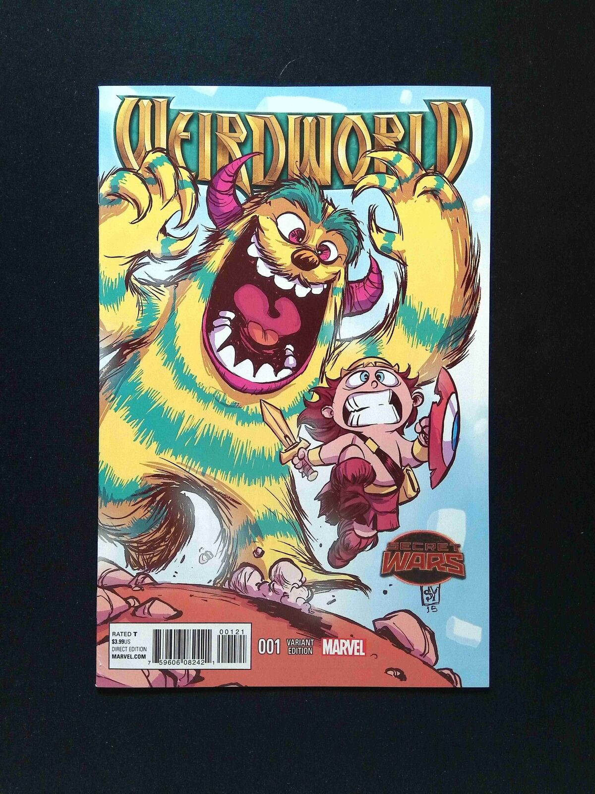Weirdworld #1H MARVEL Comics 2015 VF+ YOUNG VARIANT