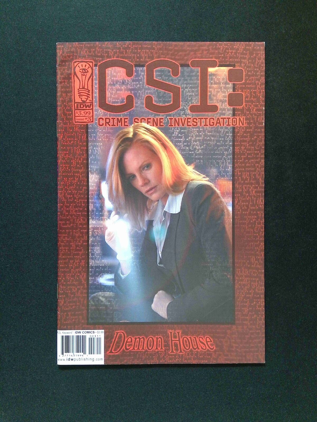 CSI Demon House #3 IDW Comics 2004 VF+