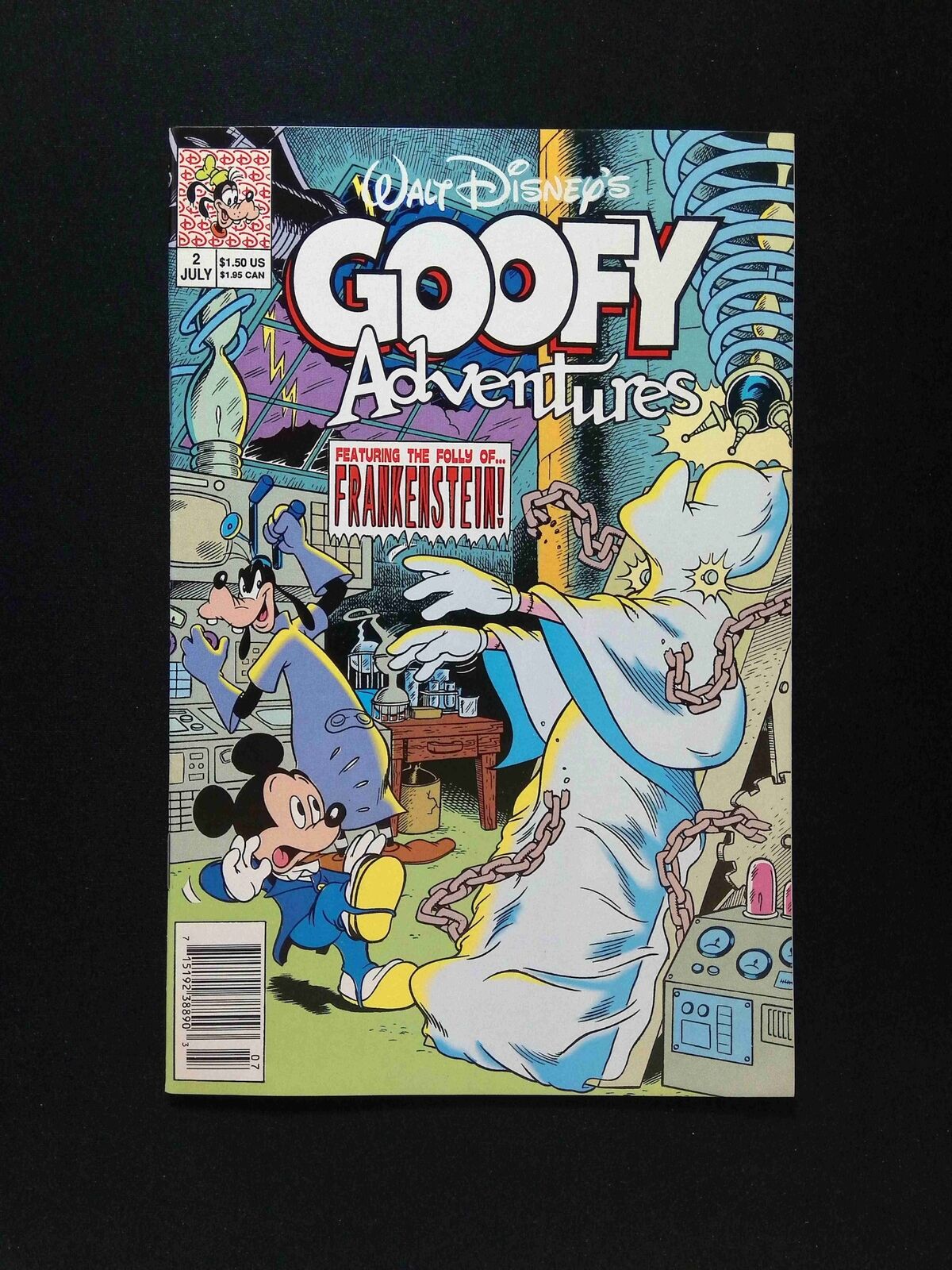 Goofy Adventure #2 WALT DISNEY Comics 1990 NM NEWSSTAND