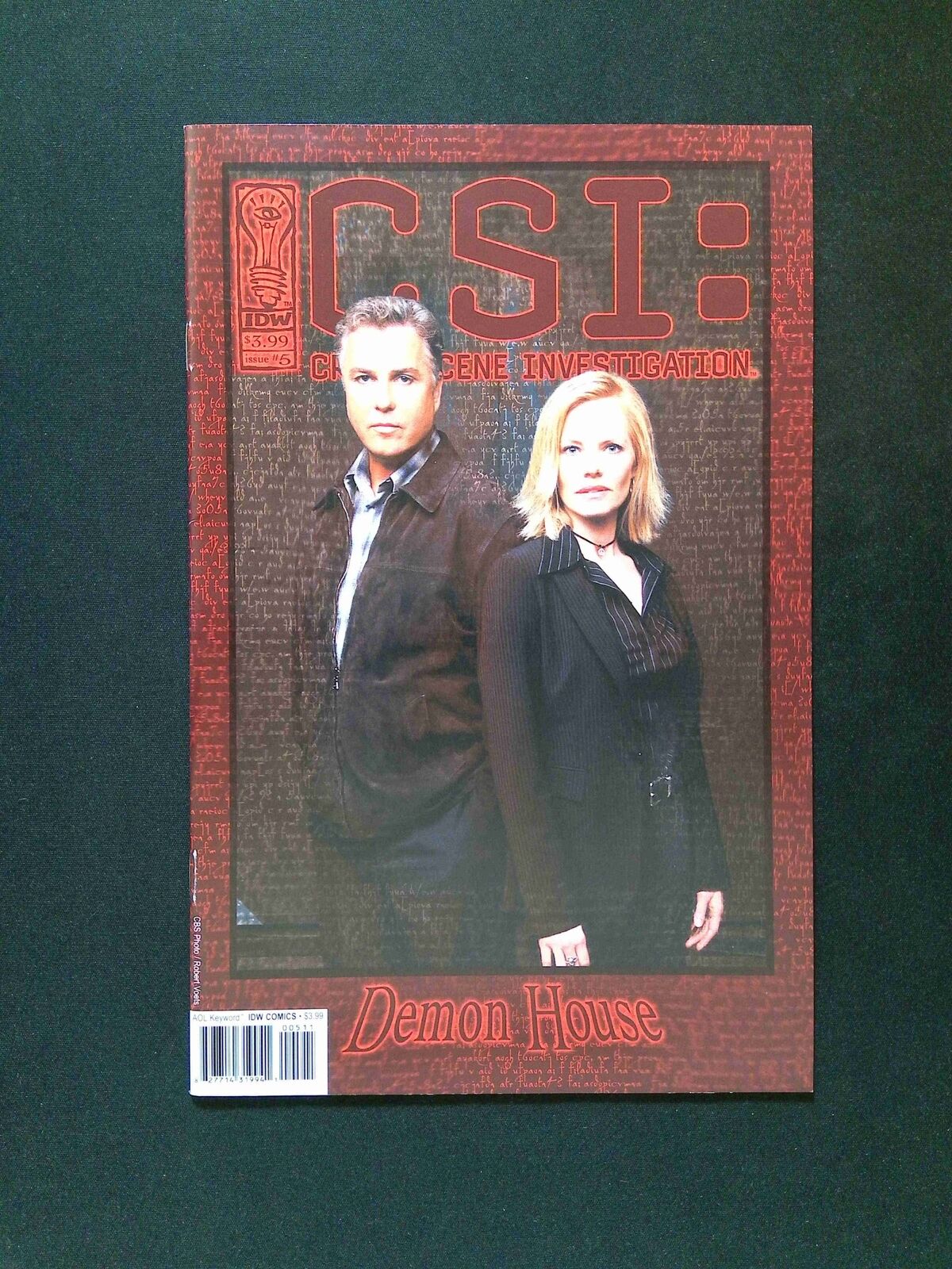 CSI Demon House #5 IDW Comics 2004 VF+