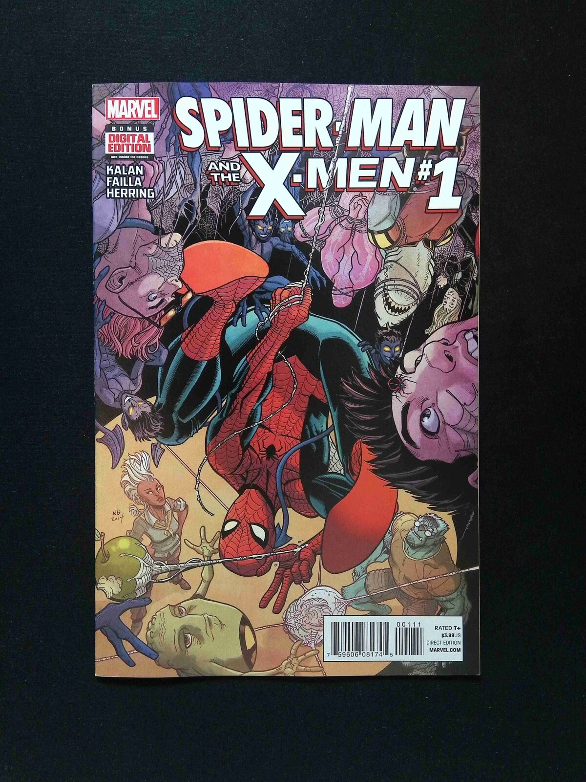 Spider-Man and X-Men #1 MARVEL Comics 2015 NM-