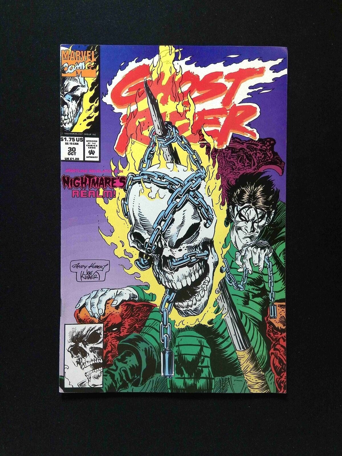 Ghost Rider #30 MARVEL Comics 1992 VF+