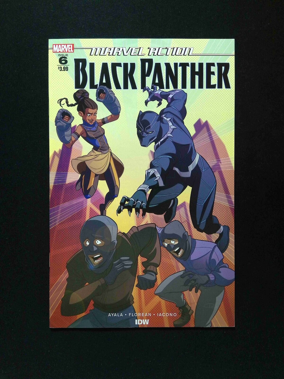 Marvel action Black Panther #6 IDW Comics 2019 NM