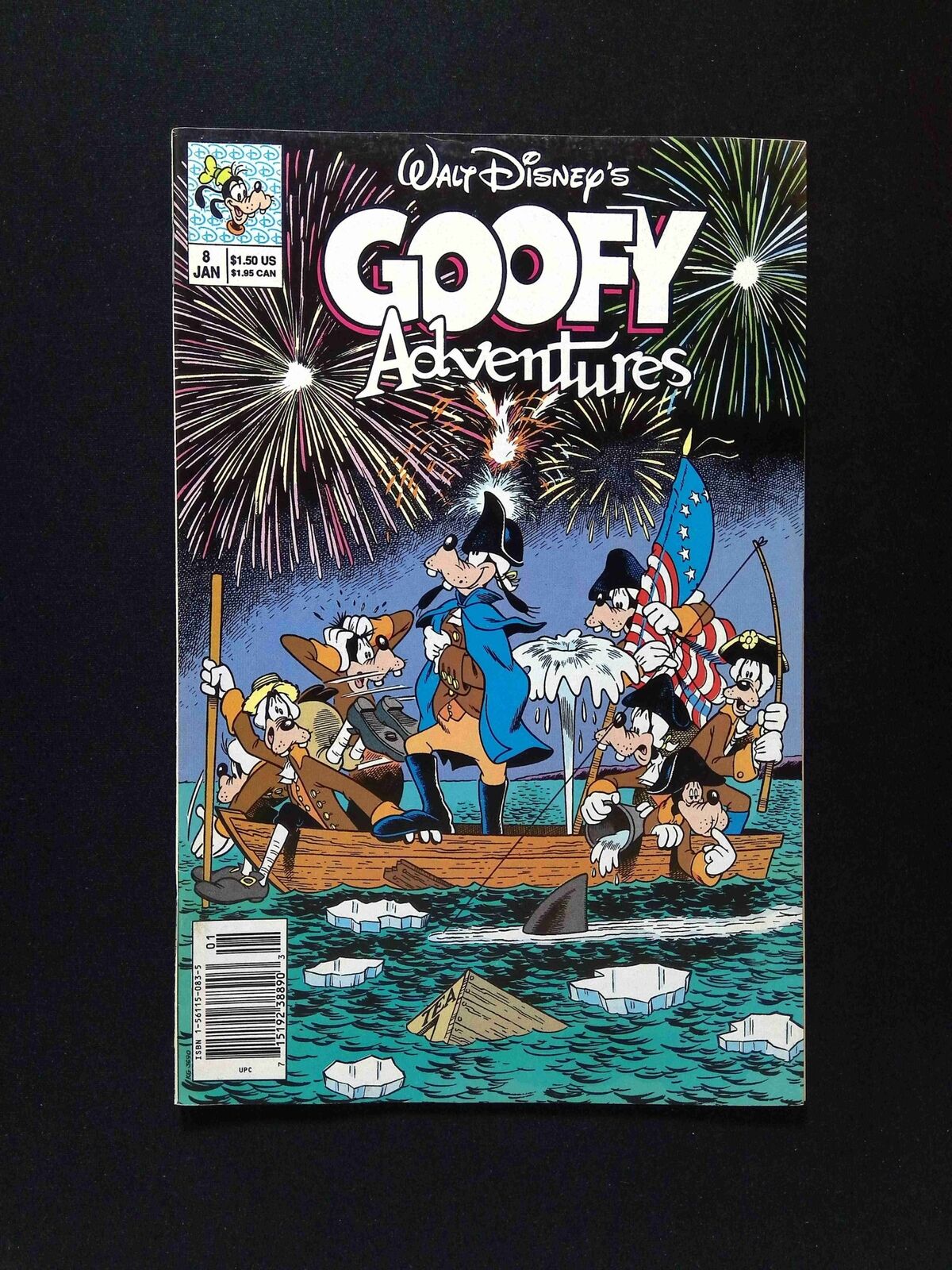 Goofy Adventure #8 WALT DISNEY Comics 1991 VF/NM NEWSSTAND