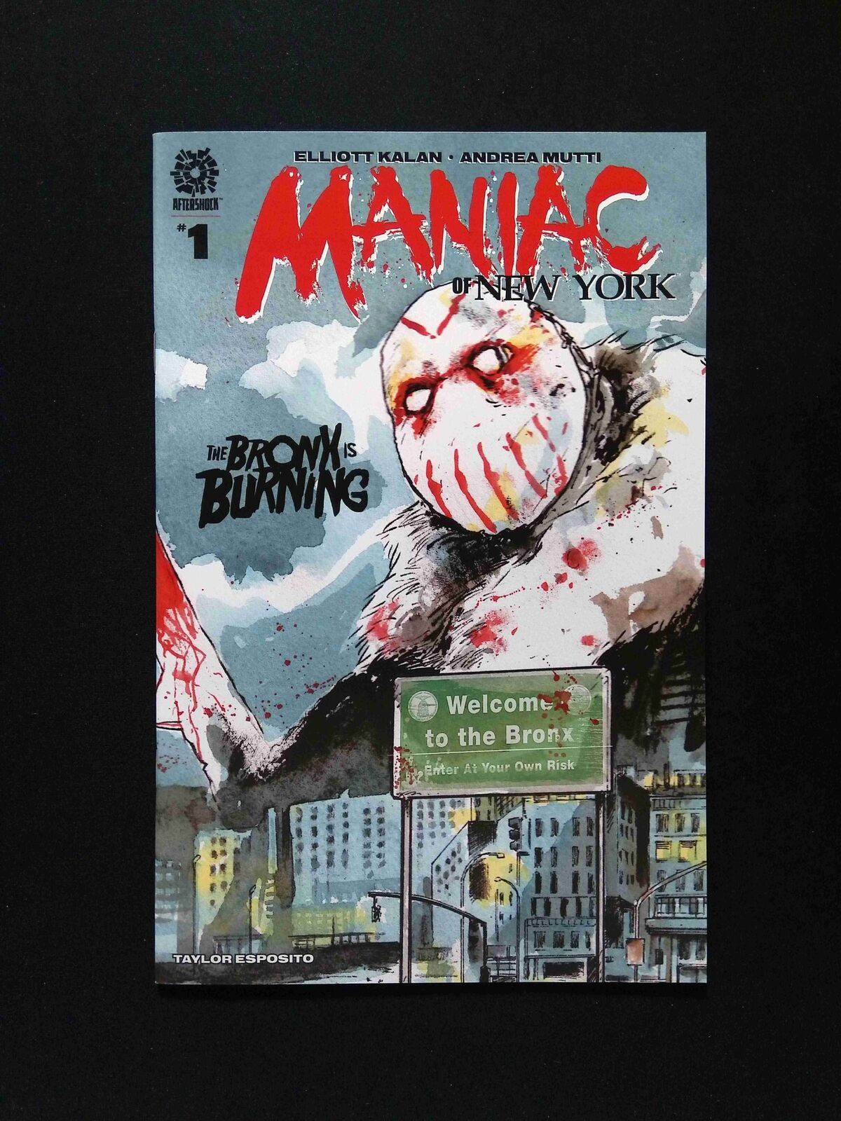 Maniac of New York The Bronx Burning #1 AFTERSHOCK Comics 2021 NM+