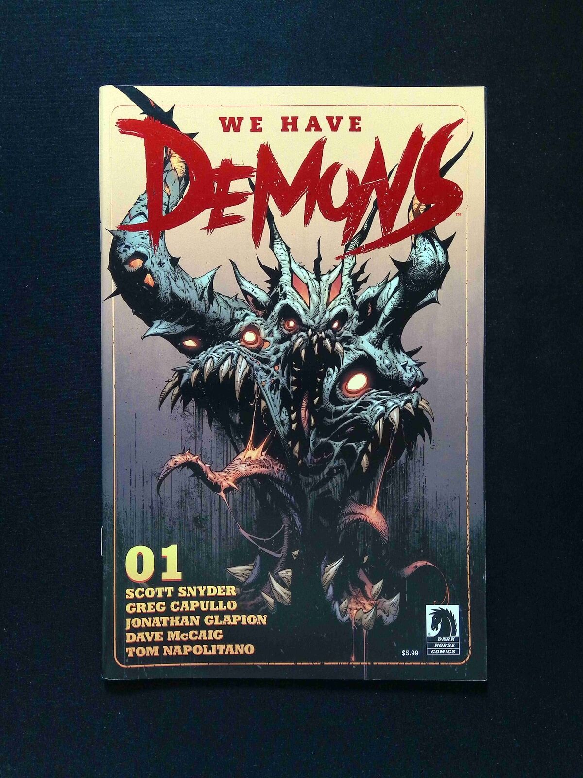 We Have Demons #1C DARK HORSE Comics 2022 NM Capullo Variant