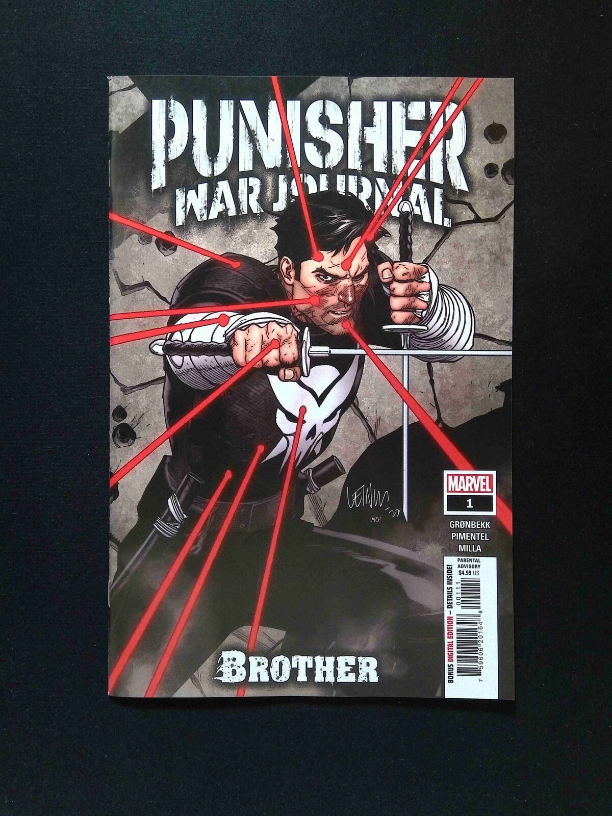Punisher War Journal Brother #1 MARVEL Comics 2022 NM
