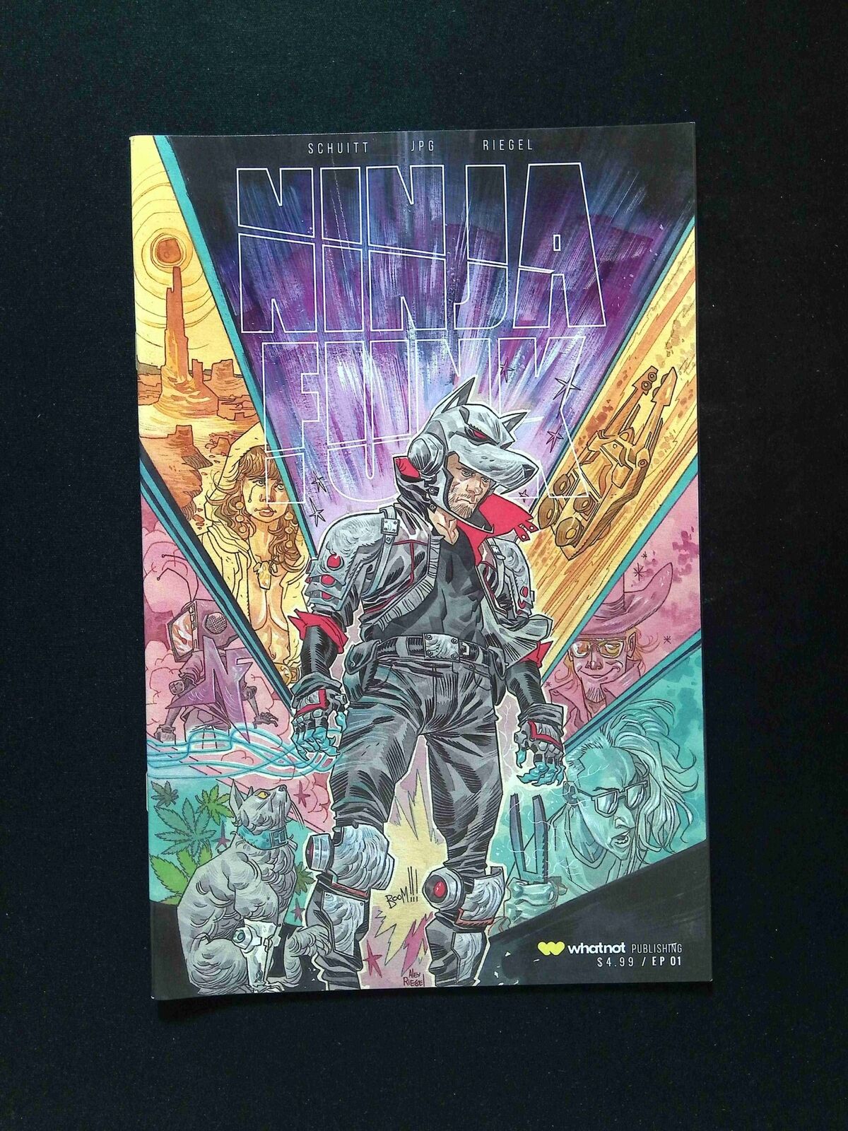 Ninja Funk #1B WHATNOT Comics 2022 NM+ Reigel Variant