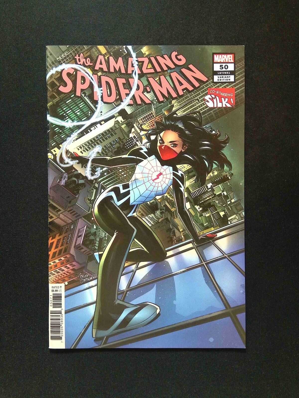 Amazing Spider-Man #50G (6TH SERIES) MARVEL Comics 2020 NM- Ortega Variant