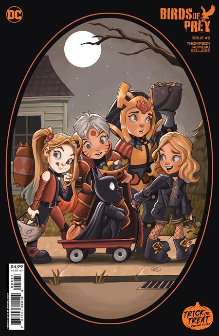 BIRDS OF PREY #2F ZULLO TRICK OR TREAT CARD STOCK VARIANT 10.3.23 PRESALE NM