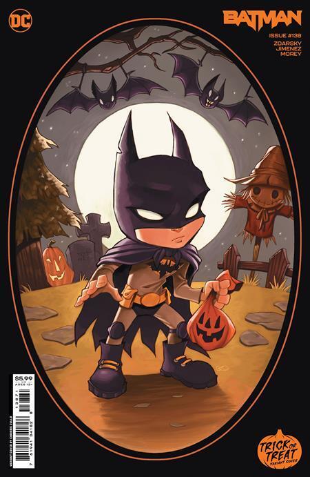 BATMAN #138F CHRISSIE ZULLO TRICK OR TREAT CARD STOCK VARIANT 10.3.23 PRESALE NM