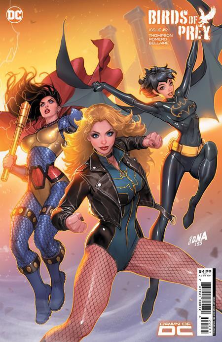 BIRDS OF PREY #2C DAVID NAKAYAMA CONNECTING VARIANT 10.3.23 PRESALE NM