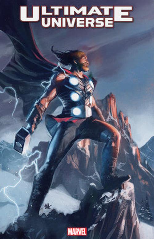 ULTIMATE UNIVERSE 1 BEN HARVEY ULTIMATE THOR VARIANT Marvel PRESALE 11.1.23 NM