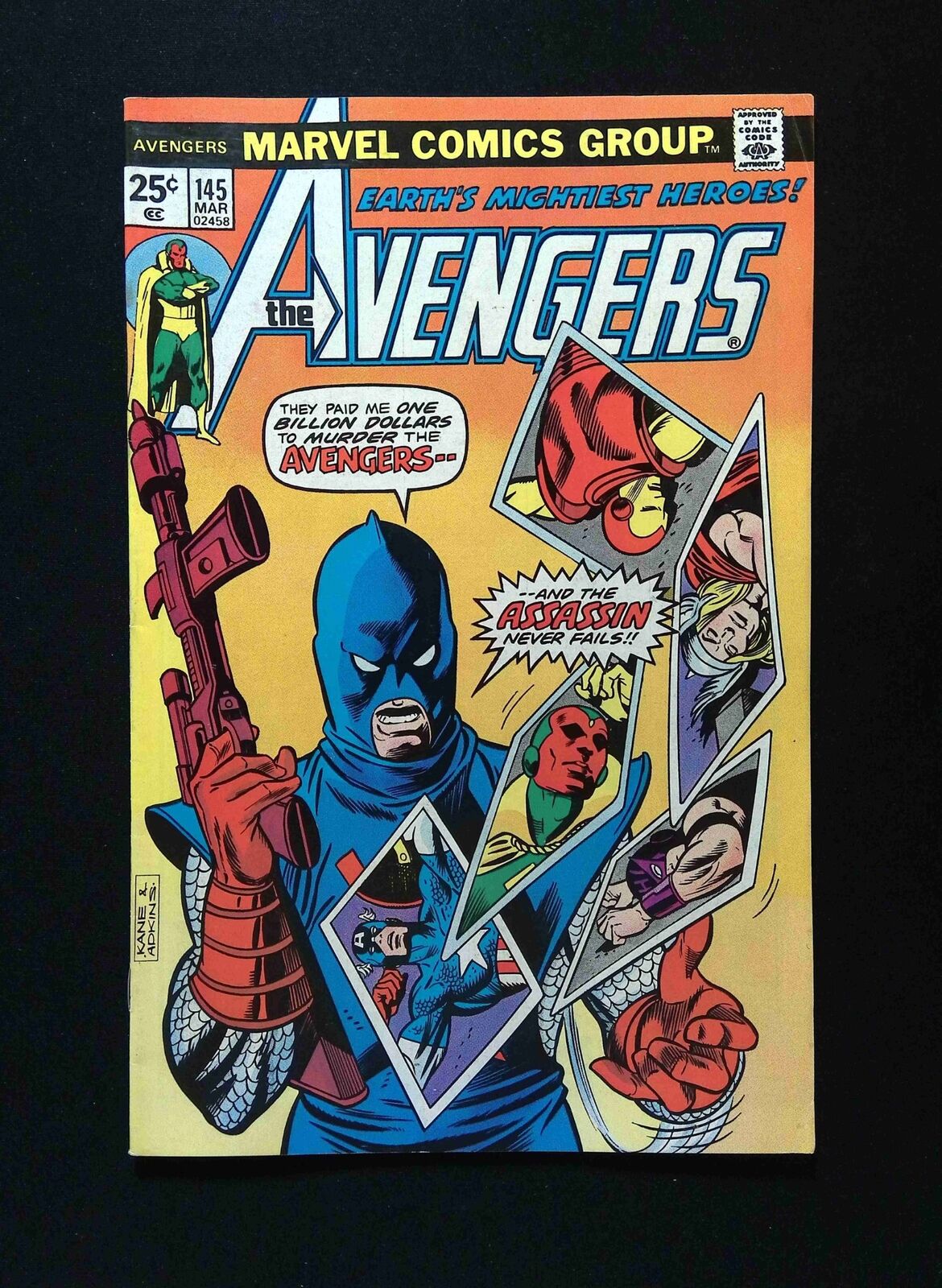 Avengers #145 MARVEL Comics 1976 FN/VF