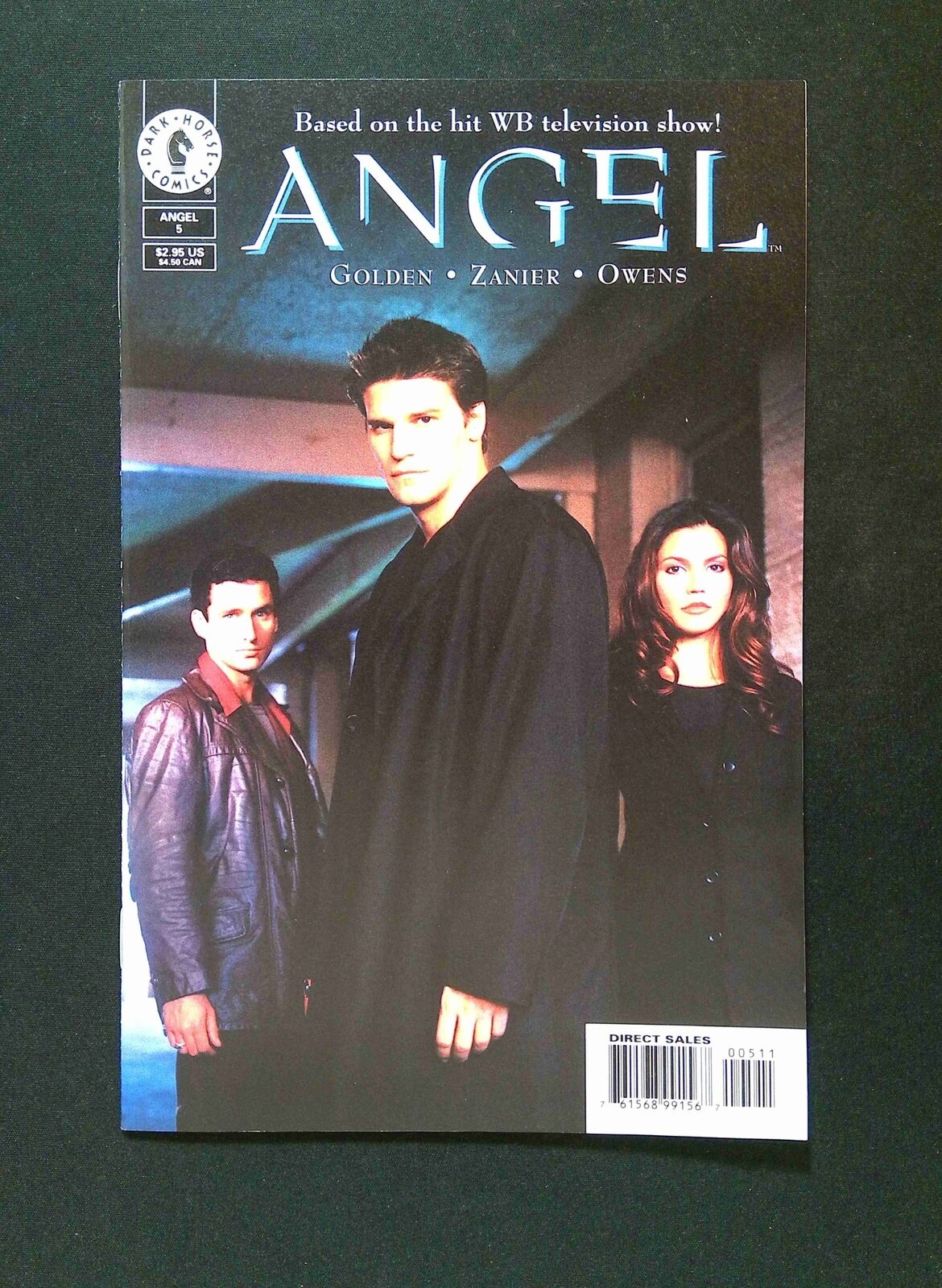 Angel #5B DARK HORSE Comics 2000 VF+ VARIANT COVER