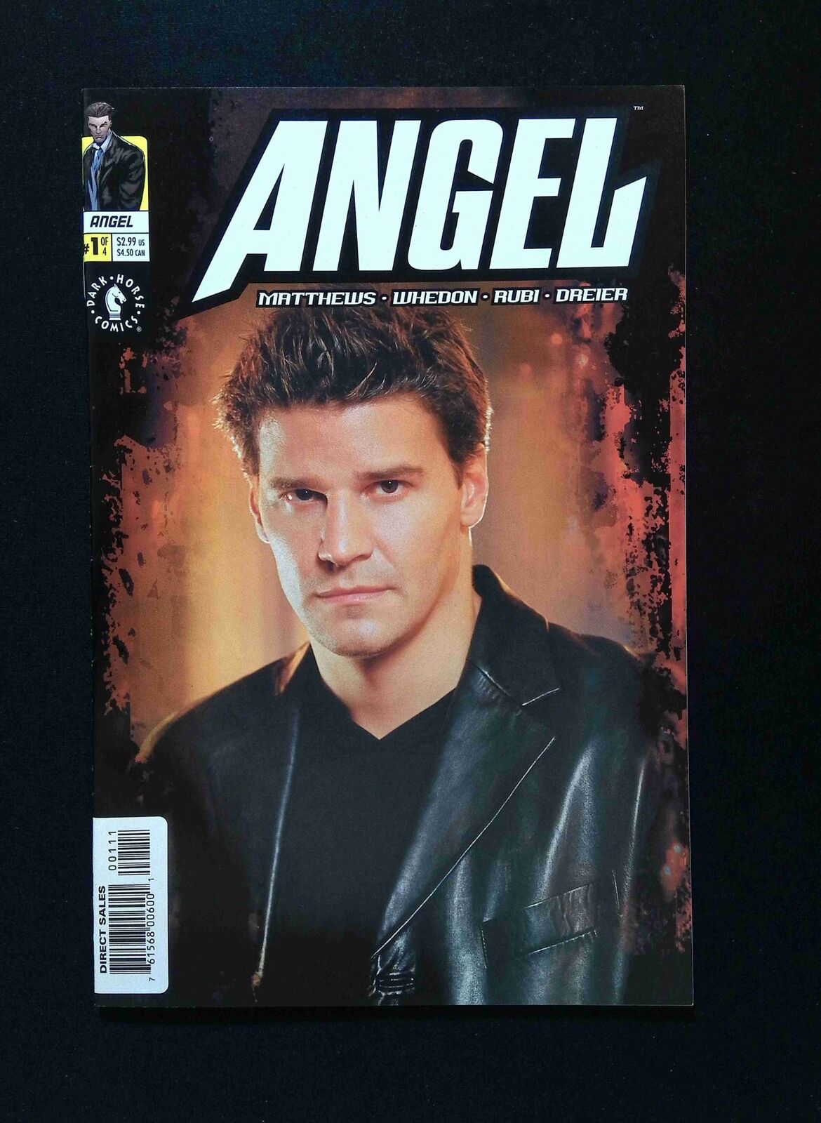 Angel #1B (2ND SERIES) DARK HORSE Comics 2001 VF+ RUBI VARIANT