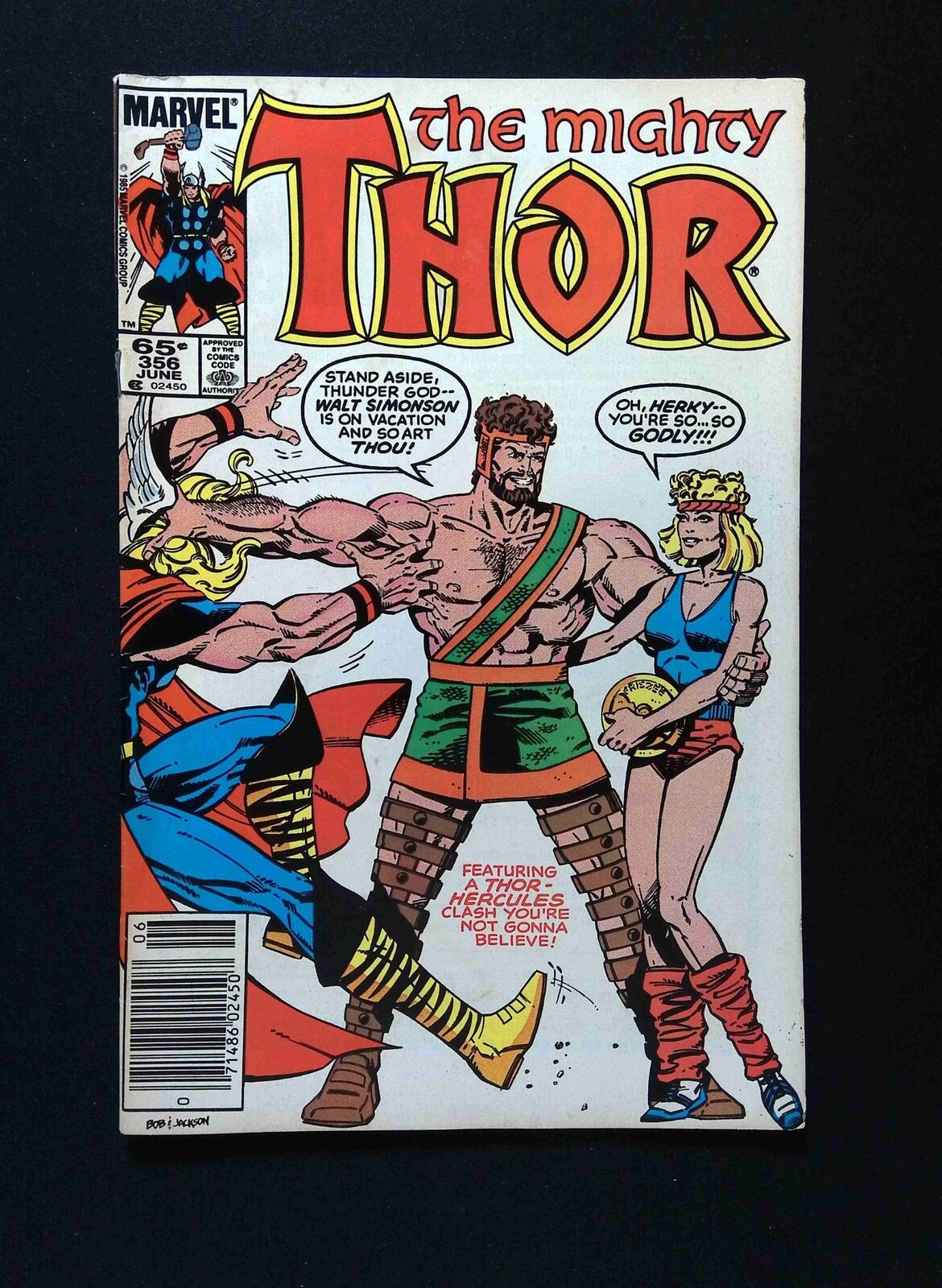 Thor #356 MARVEL Comics 1985 FN/VF NEWSSTAND