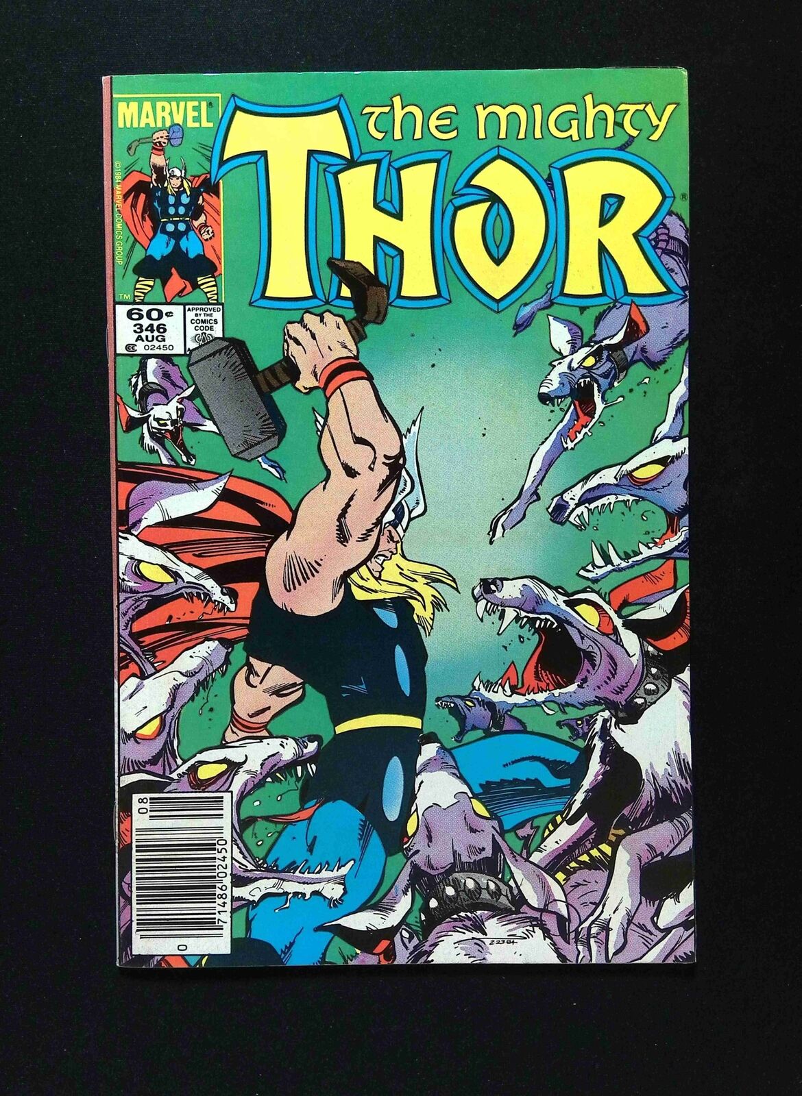 Thor #346 MARVEL Comics 1984 VF NEWSSTAND