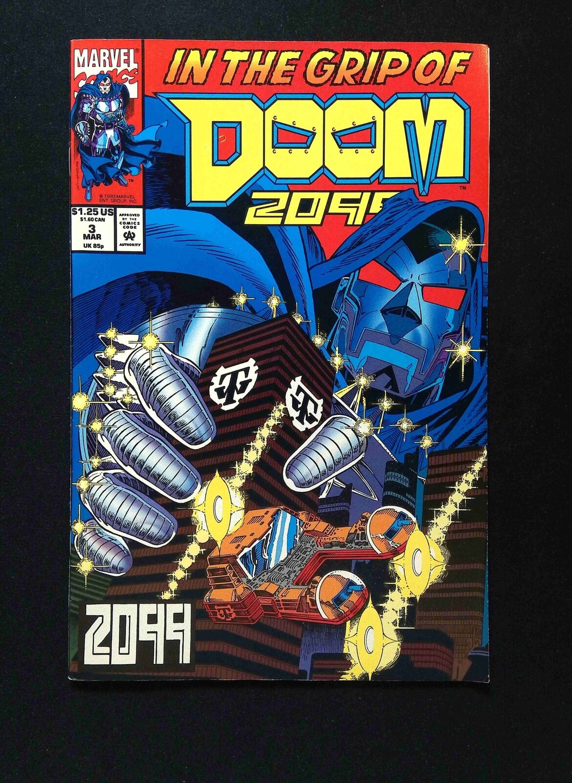 Doom 2099 #3 MARVEL Comics 1993 VF+