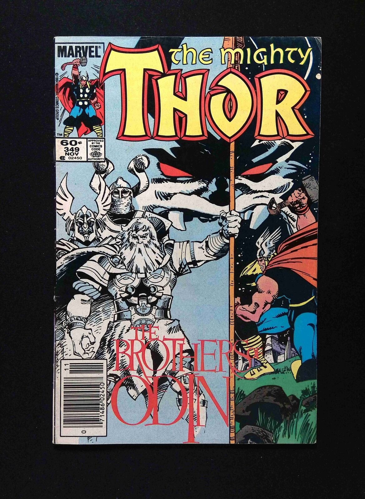 Thor #349 MARVEL Comics 1984 FN/VF NEWSSTAND