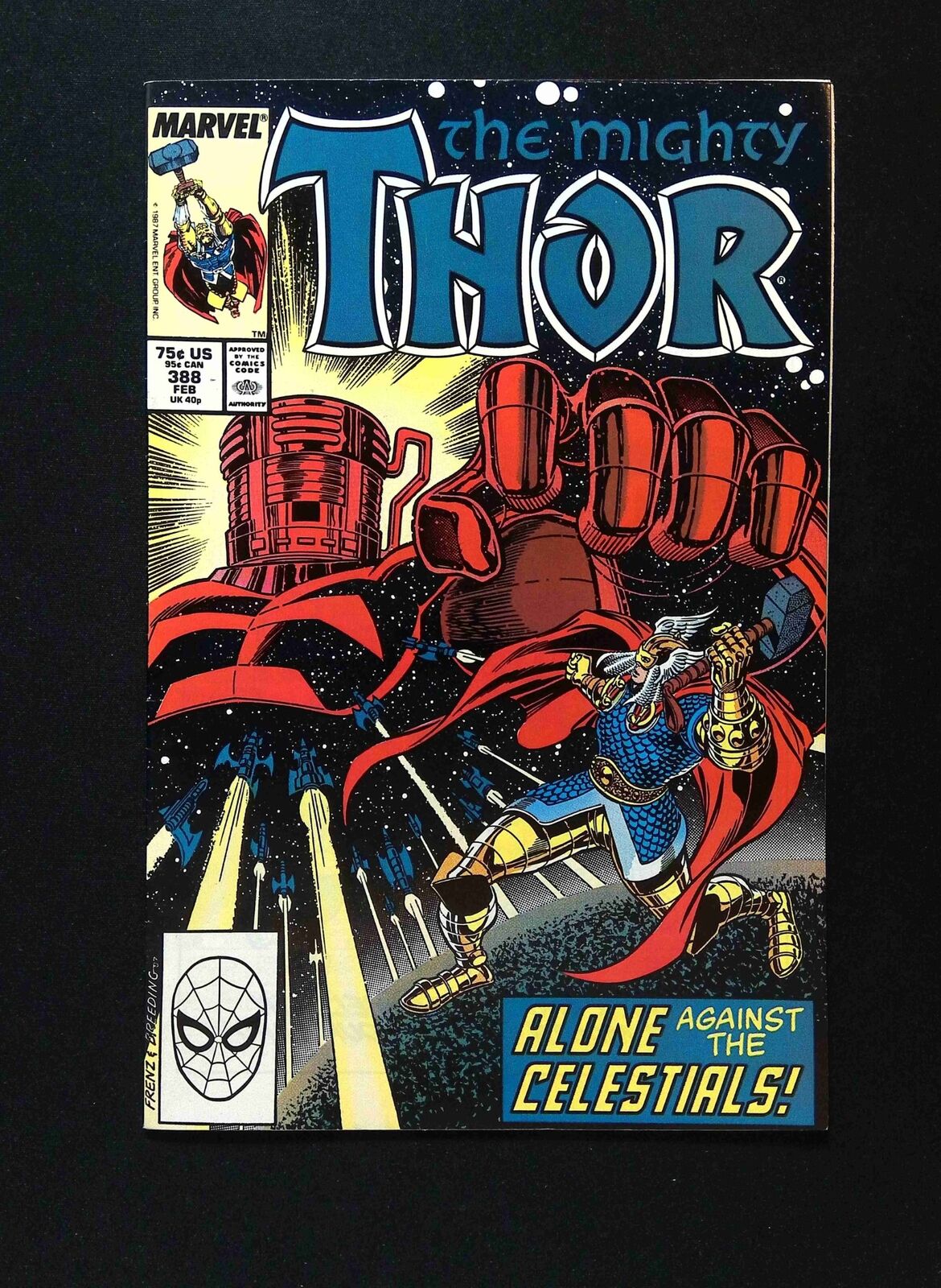 Thor #388 MARVEL Comics 1988 VF