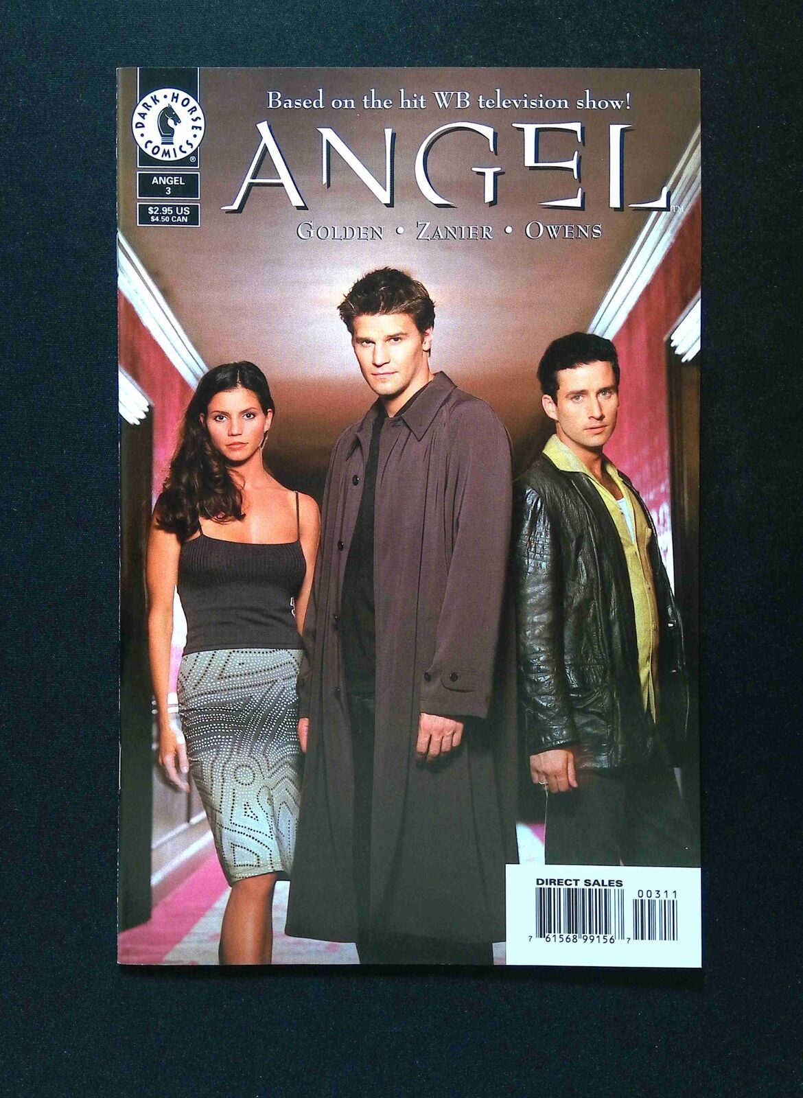 Angel #3B DARK HORSE Comics 2000 VF/NM VARIANT COVER