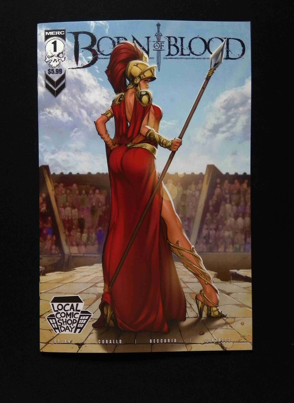 Born Of Blood #1LCSD.A Merc. Comics 2022 NM+