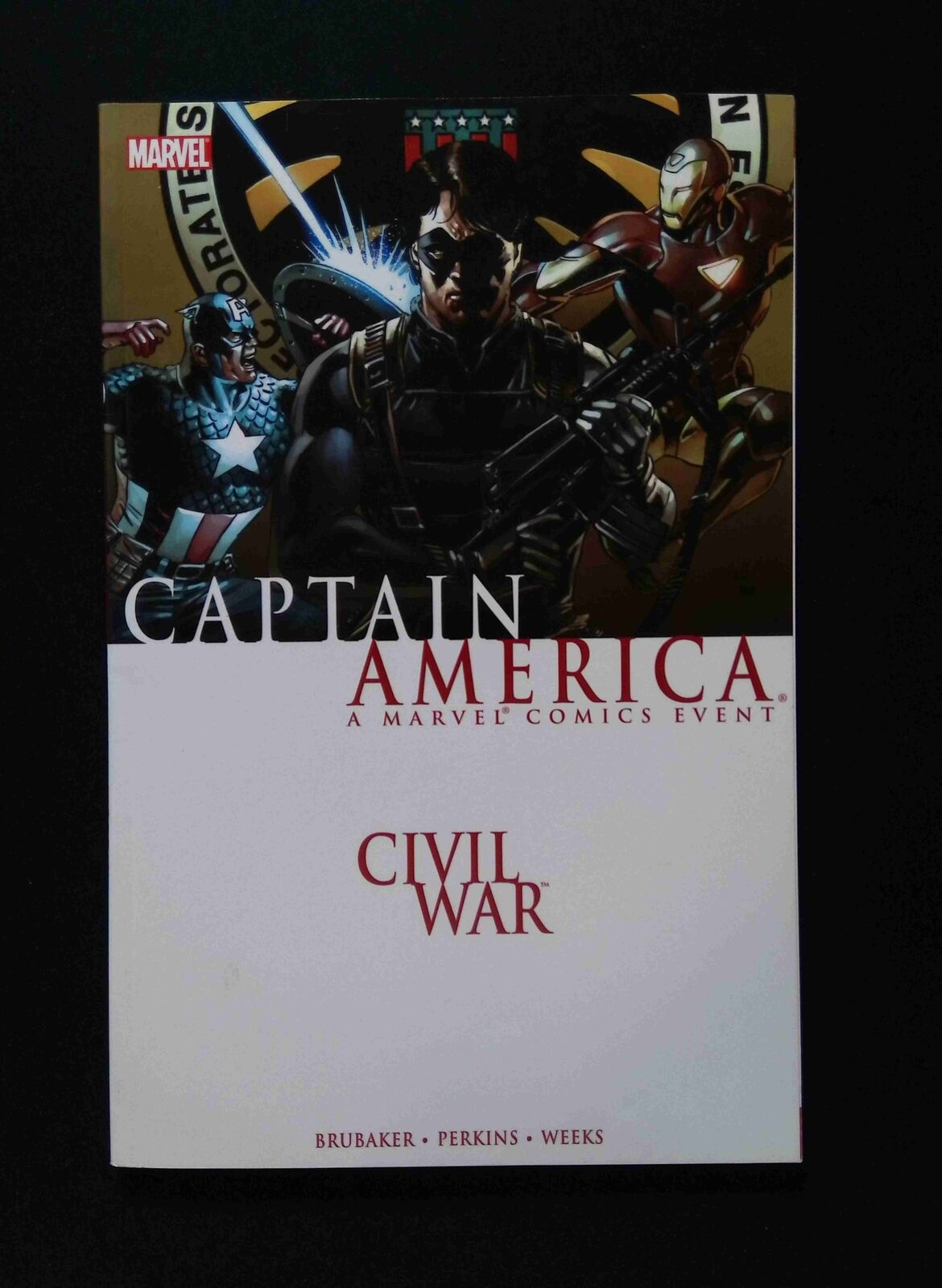 Civil War Captain America #1-1ST Marvel Comics 2007 VF+ TPB