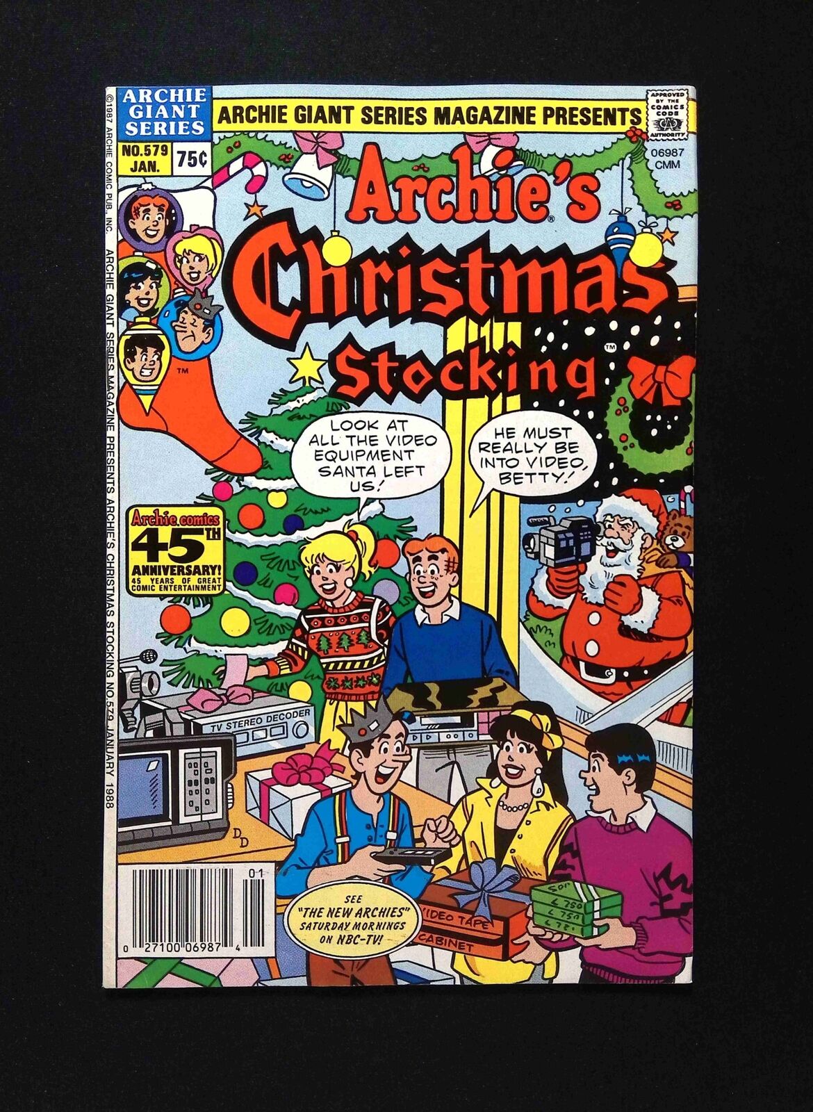 Archie Giant Series #579 Archie Comics 1988 VF- Newsstand
