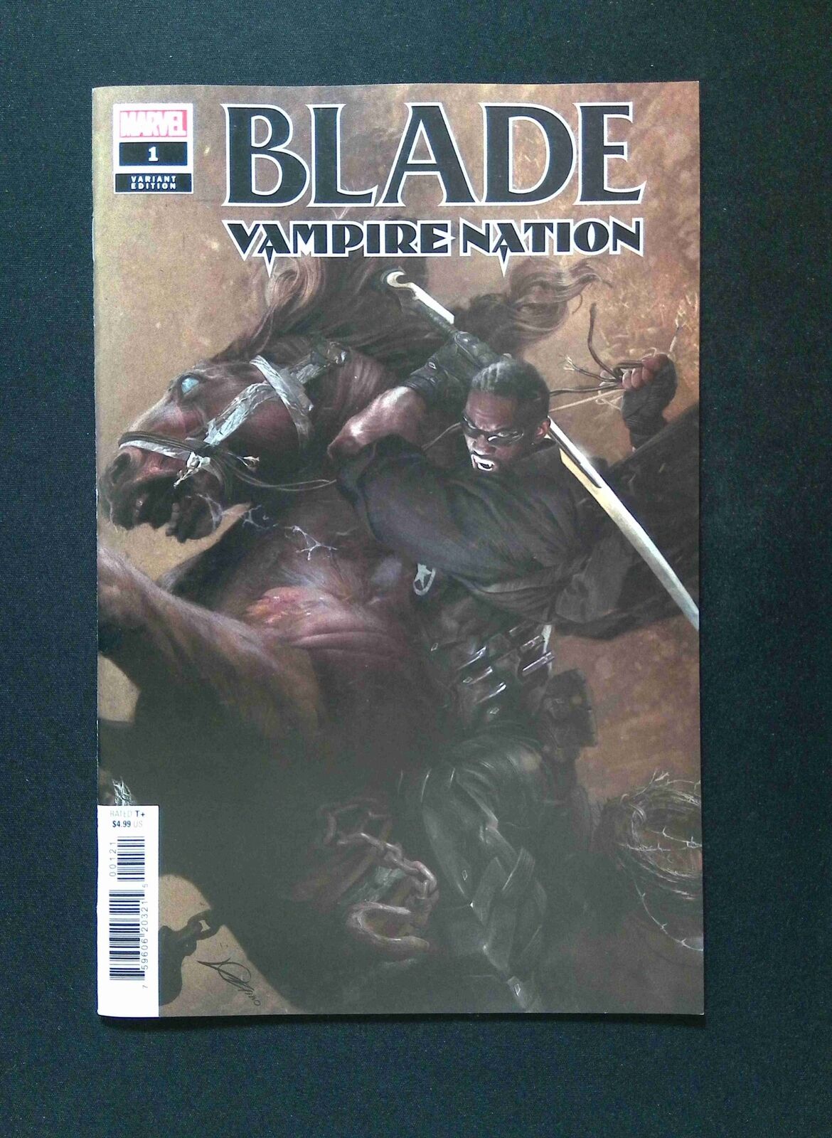 Blade Vampire Nation #1B Marvel Comics 2023 NM- Lozano Variant