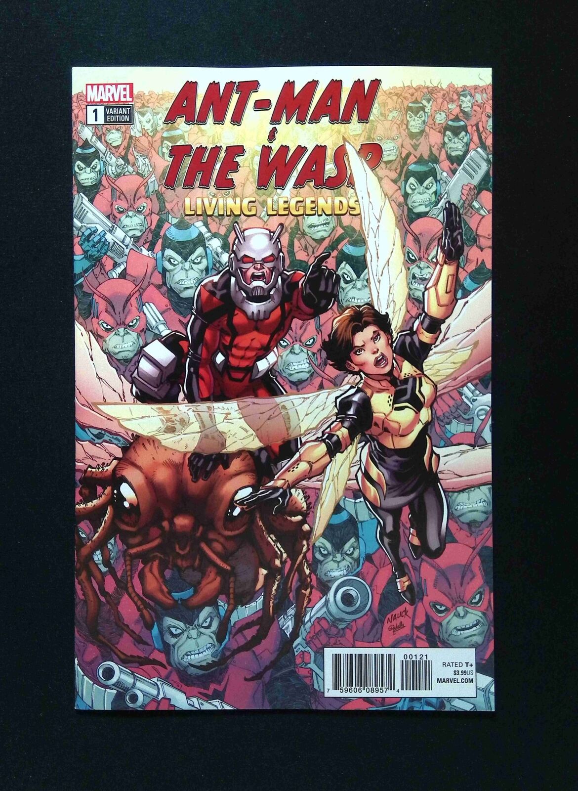 Ant-Man and the Wasp Living Legends #1B Marvel Comics 2018 NM- Nauck Variant