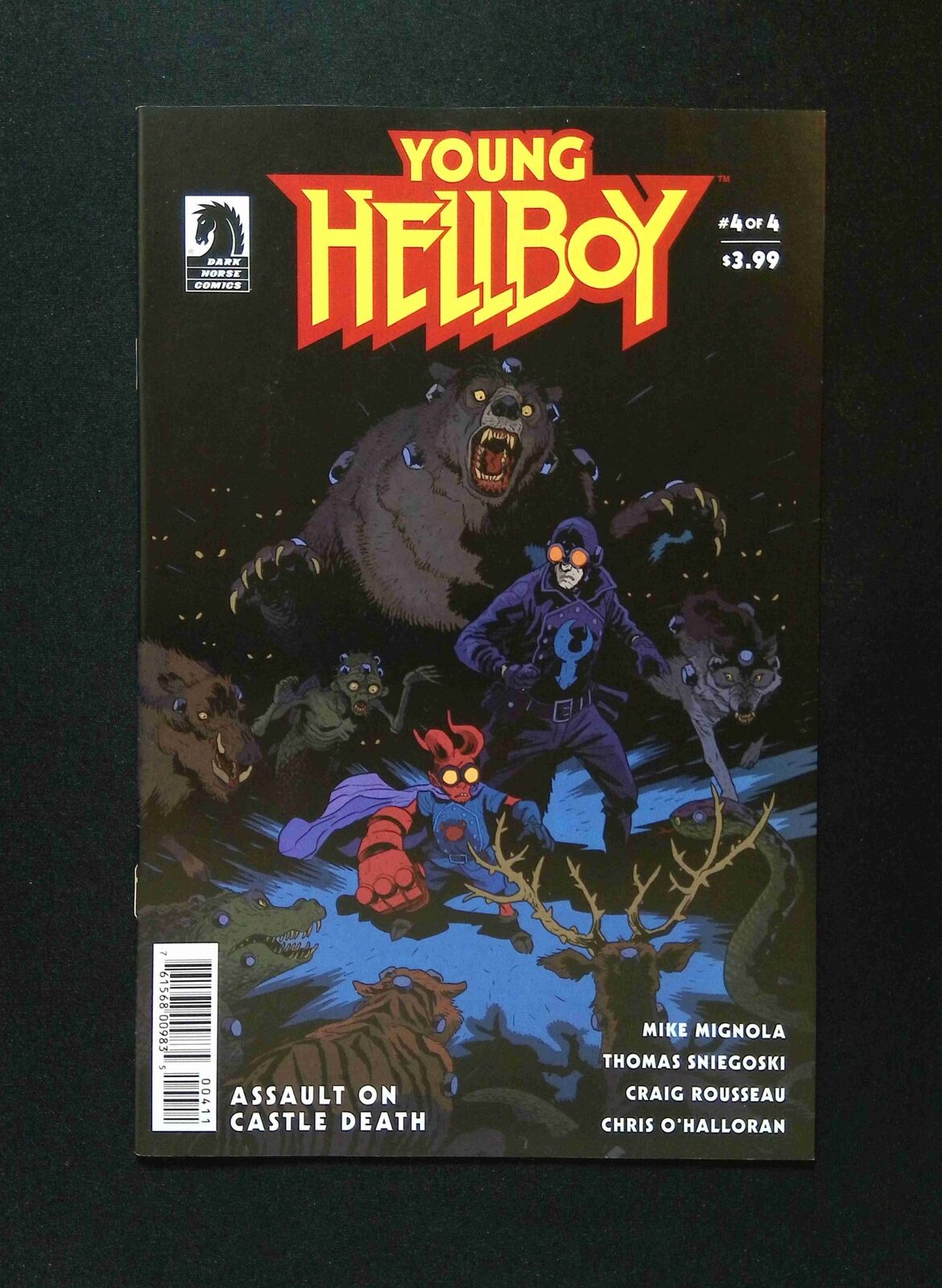 Young Hellboy Assault on Castle Death #4 Dark Horse Comics 2023 VF/NM