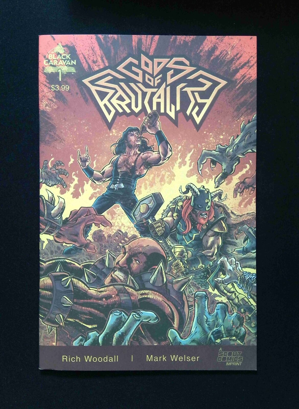 Gods Of Brutality #1 Scout Comics Comics 2021 NM