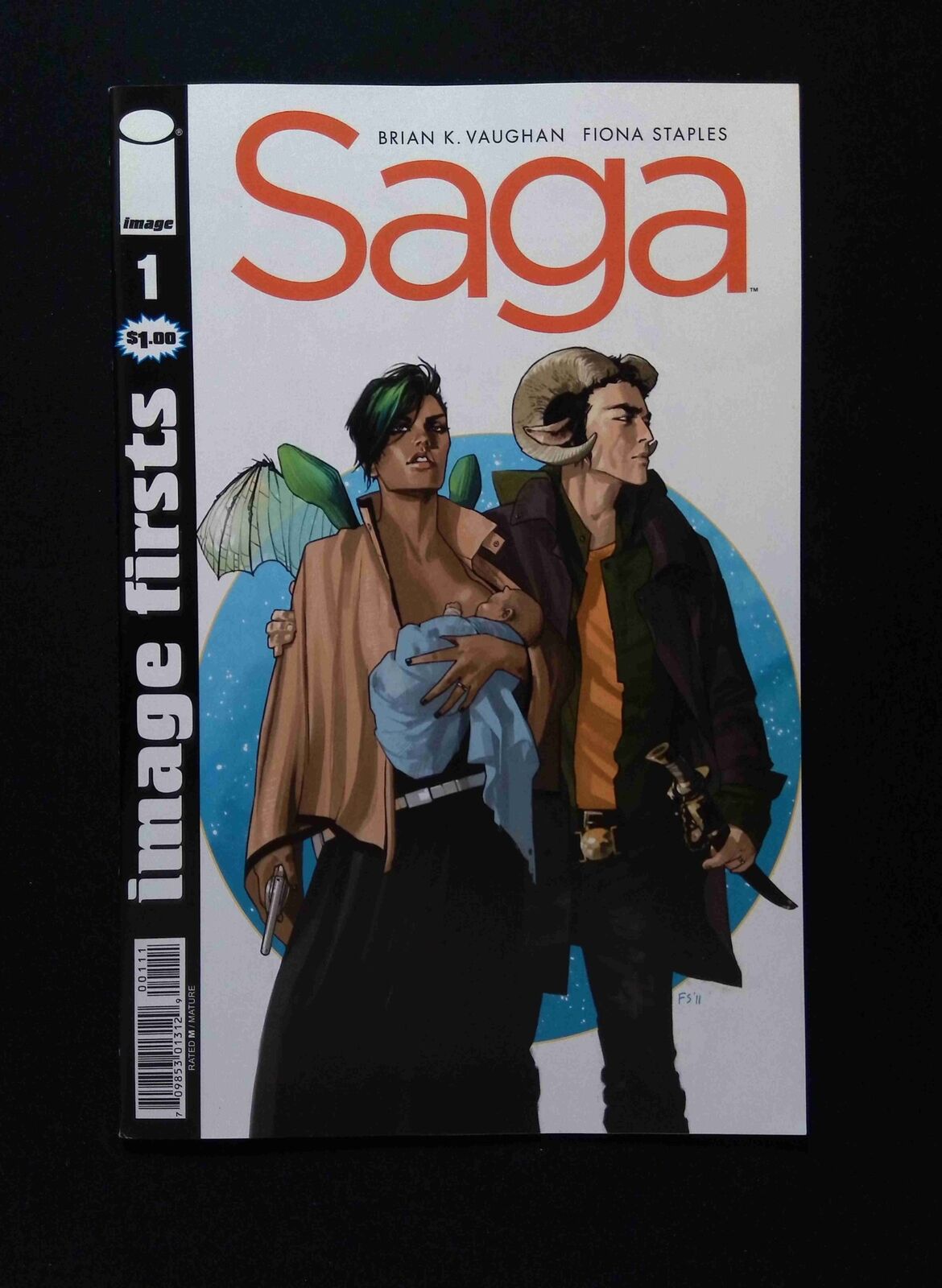 Saga #1 Image Comics 2012 VF+