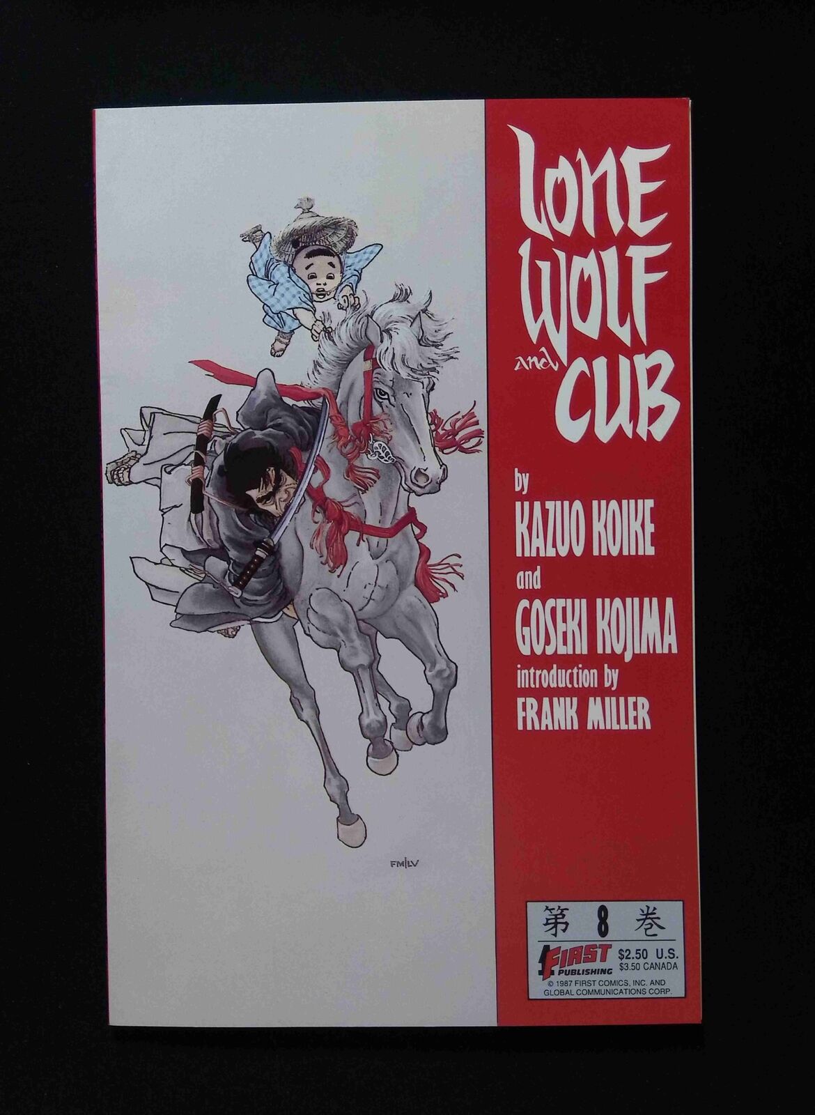 Lone Wolf And Cub #8 First Comics 1987 VF+