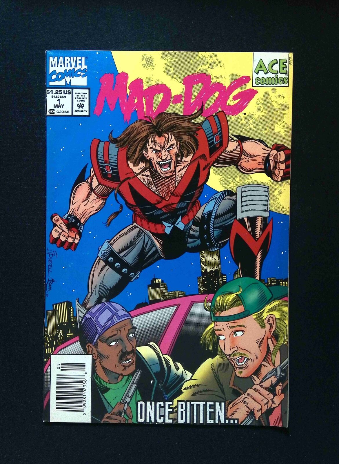 Mad Dog #1 Marvel Comics 1993 VF+ Newsstand