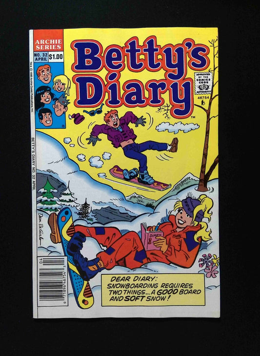 Betty's Diary #32  Archie Comics 1990 VF- Newsstand