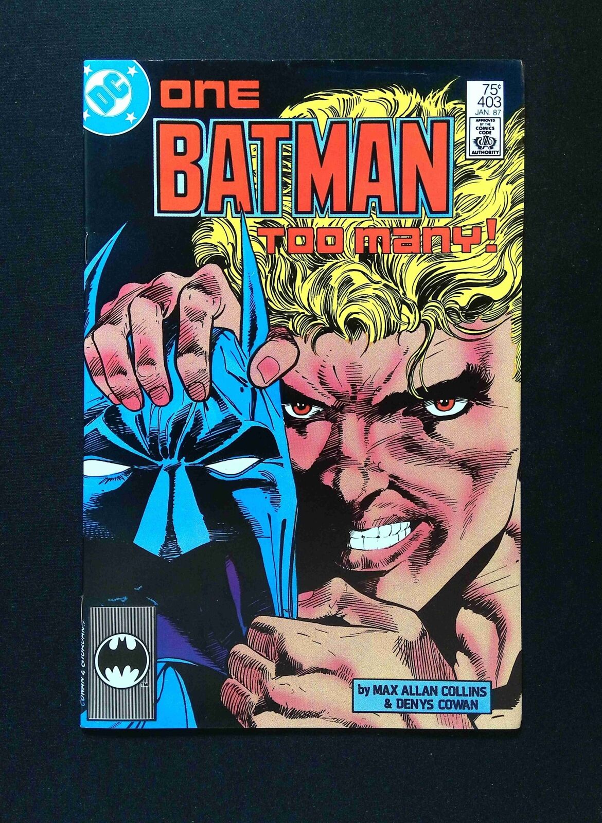 Batman #403REP DC Comics 1986 VF+ VARIANT COVER