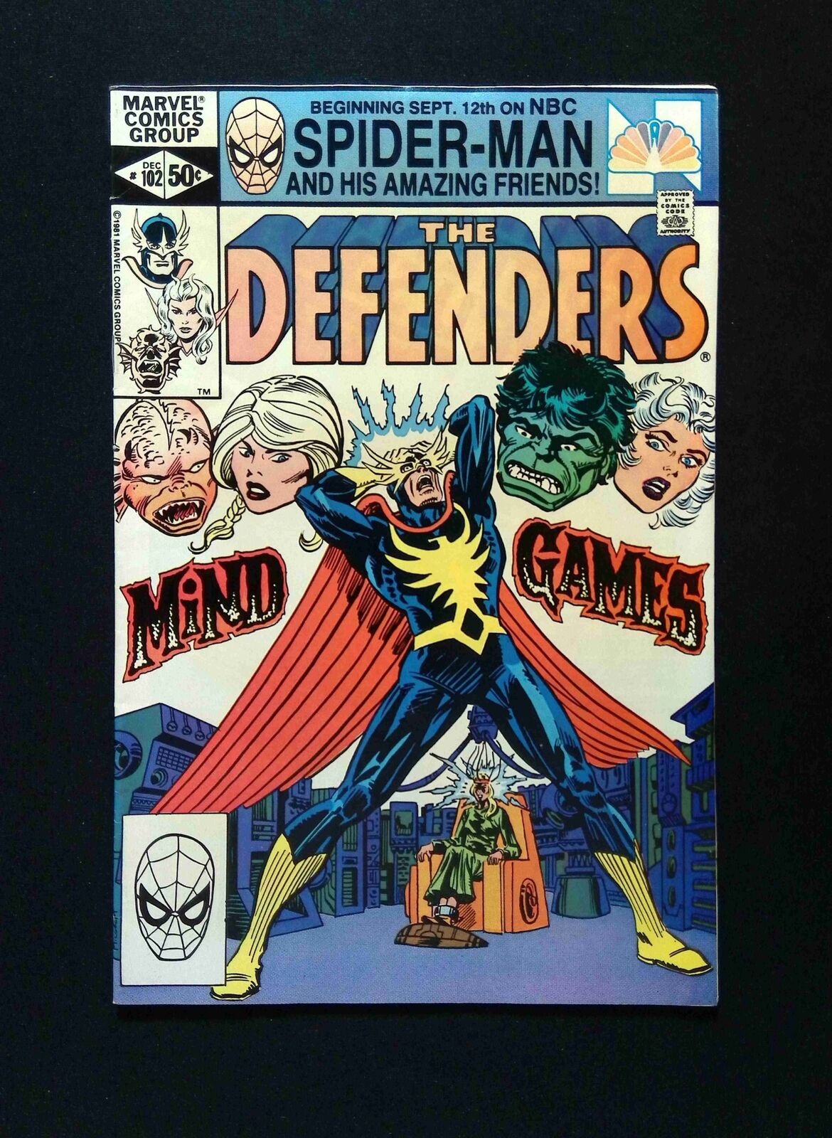 Defenders #102 Marvel Comics 1981 FN/VF WHITMAN VARIANT
