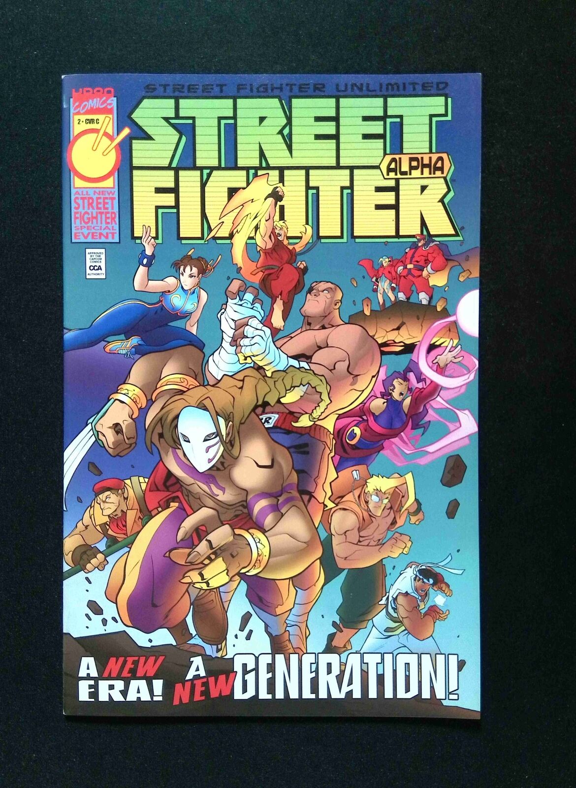 Street Fighter Unlimited #2C Udon Comics 2016 VF/NM Huang 1/10 Limited Variant
