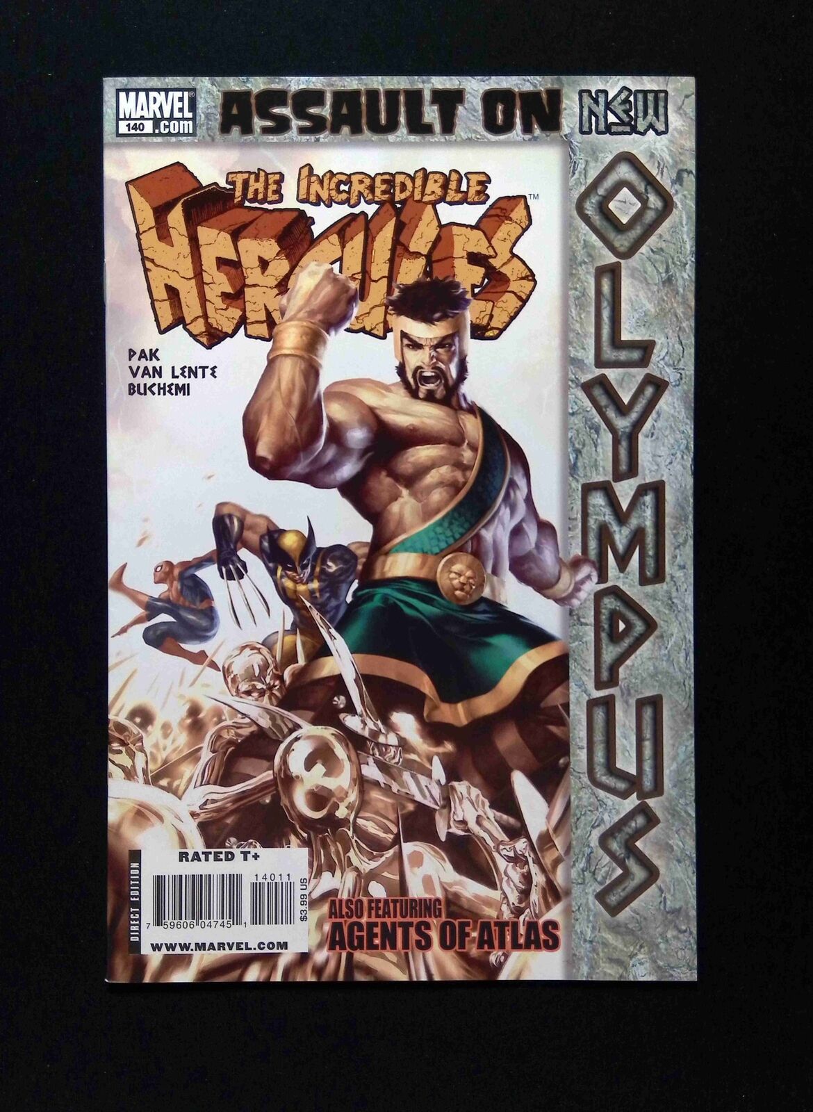 Incredible Hercules #140 Marvel Comics 2010 VF/NM