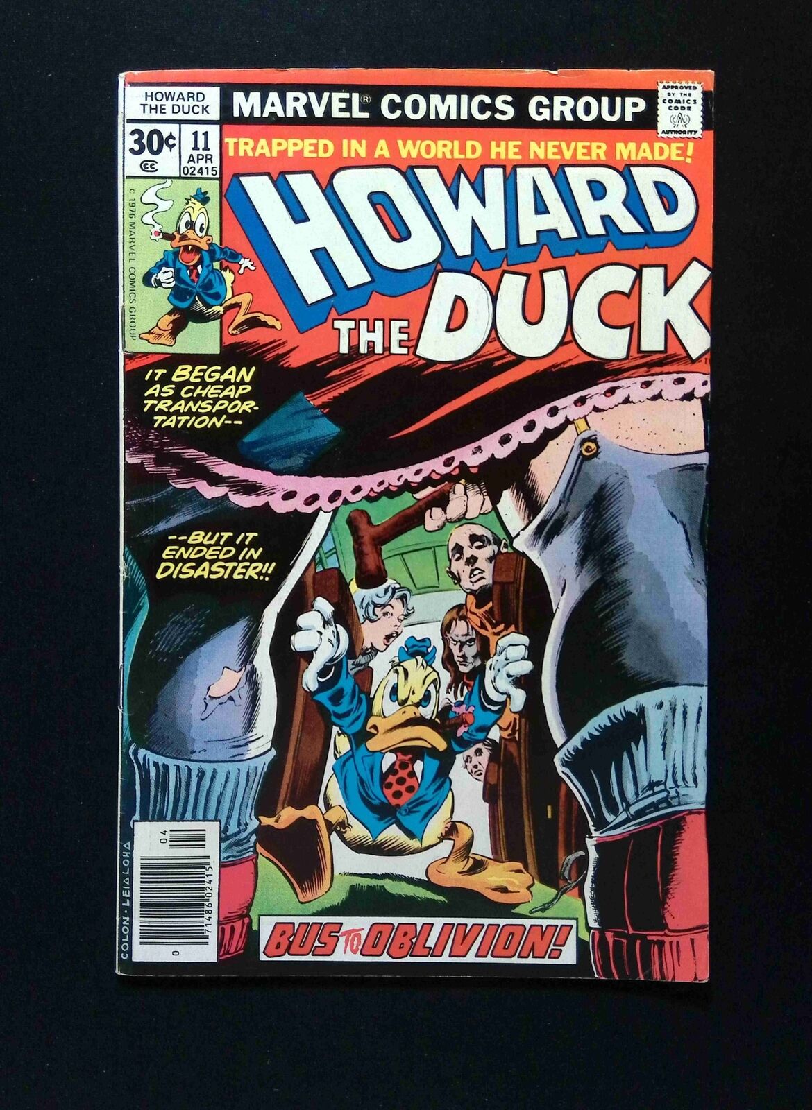 Howard The Duck #11 Marvel Comics 1977 FN+ NEWSSTAND