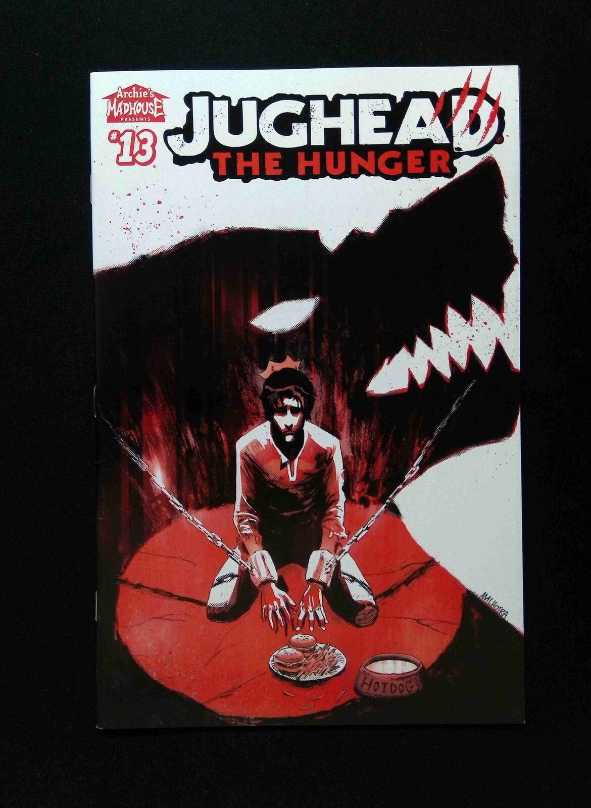 Jughead The Hunger Ongoing #13B Archie Comics 2019 VF+ Malhotra Variant