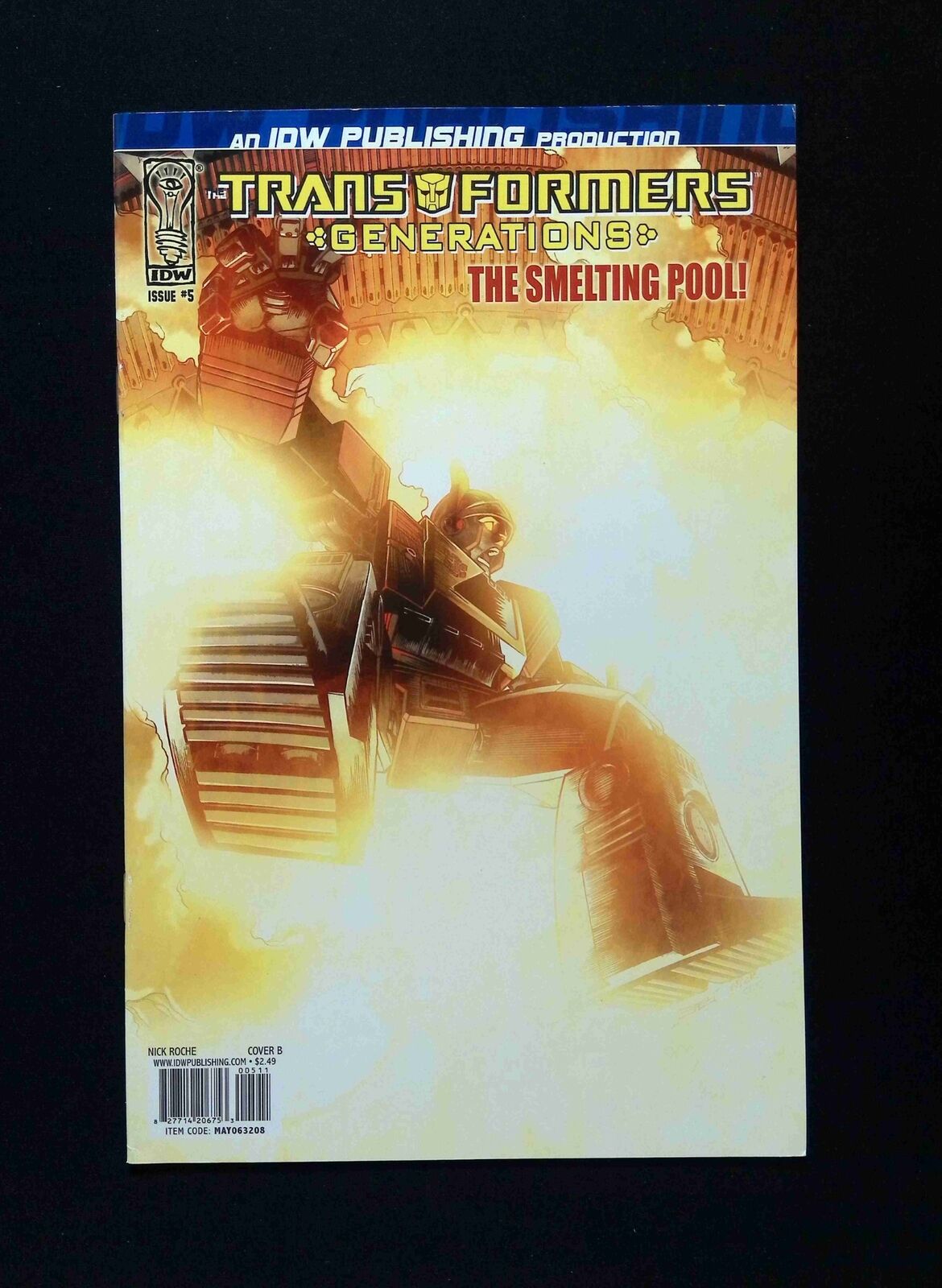Transformers Generation #5B IDW Comics 2006 NM Roche Variant